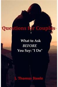 Questions for Couples