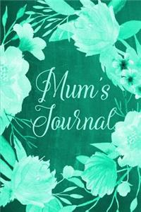 Chalkboard Journal - Mum's Journal (Green)