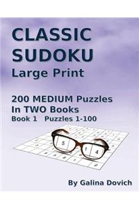 CLASSIC SUDOKU Large Print