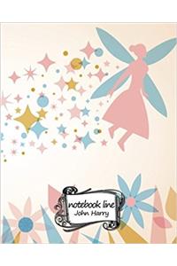 Notebook Line Winged Angel