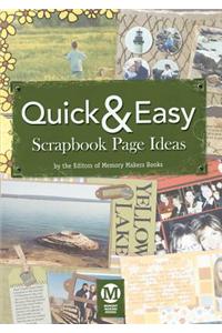 Quick & Easy Scrapbook Page Ideas (CD)