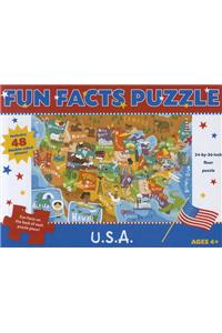 Fun Facts Puzzle U.S.A.