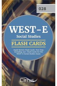 WEST-E Social Studies Rapid Review Flash Cards