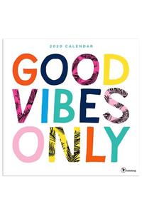 Cal 2020-Good Vibes Only Wall