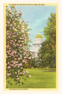 Vintage Journal State Capitol, Sacramento, California