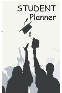 Student Planner: Dated Middle School, High School or University Student Planner for Academic Year 2019-2020- 5x8'', 160 pages