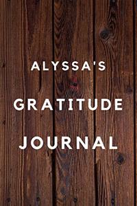 Alyssa's Gratitude Journal