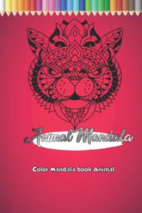 Animal Mandala Color Mandala book Animal