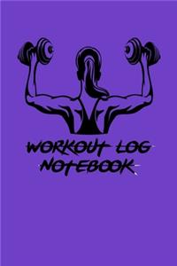 Workout Log Notebook