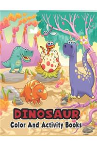 Dinosaur Color And Activity Books.