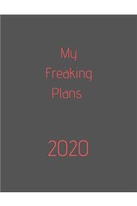 2020 My Freaking Plans