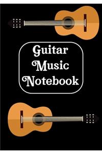 Guitar Music Notebook