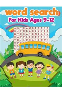 Word Search For Kids Ages 9-12
