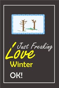 I Just Freaking Love Winter, OK !