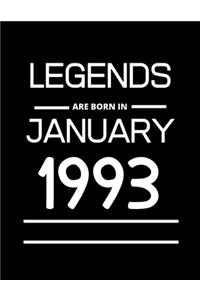 LEGENDS are born in January 1993
