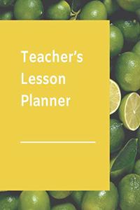 Teacher's Lesson Planner