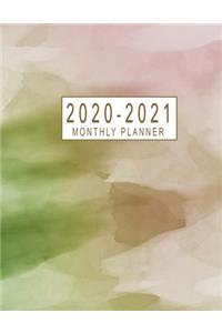 2020-2021 Monthly Planner
