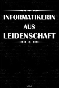 Informatikerin aus Leidenschaft Notizbuch