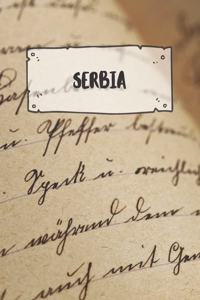 Serbia: Ruled Travel Diary Notebook or Journey Journal - Lined Trip Pocketbook for Men and Women with Lines