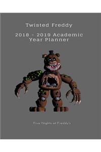 Twisted Freddy 2018 - 2019 Academic Year Planner Five Nights at Freddy's