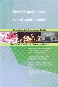Hazard analysis and critical control points
