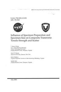 Influence of Specimen Preparation and Specimen Size on Composite Transverse Tensile Strength and Scatter