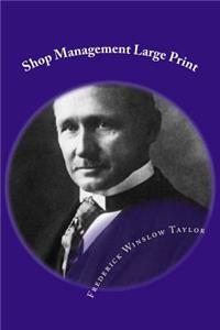 Shop Management Large Print