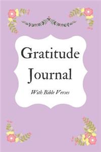 Gratitude Journal with Bible Verses