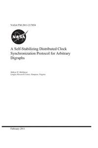 A Self-Stabilizing Distributed Clock Synchronization Protocol for Arbitrary Digraphs