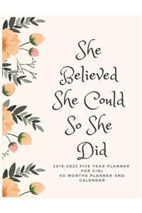 She Believed She Could So She Did