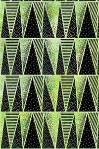 Journal Notebook Abstract Triangles Pattern 4