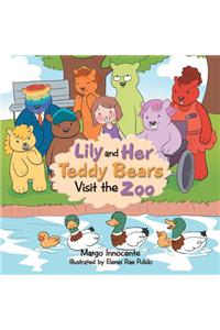 Lily and Her Teddy Bears Visit the Zoo