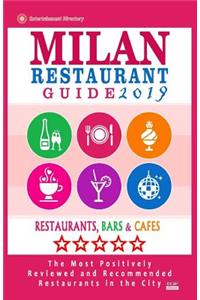 Milan Restaurant Guide 2019