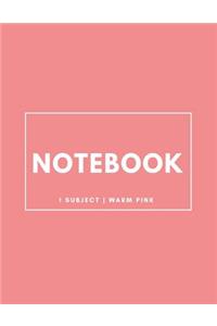 Notebook 1 Subject