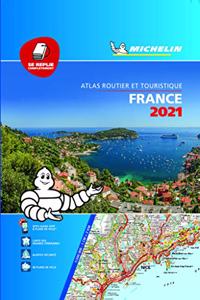 France 2021 - Tourist & Motoring Atlas Multi-flex