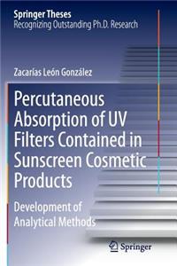 Percutaneous Absorption of UV Filters Contained in Sunscreen Cosmetic Products