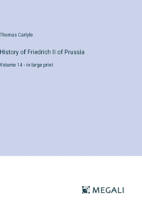 History of Friedrich II of Prussia