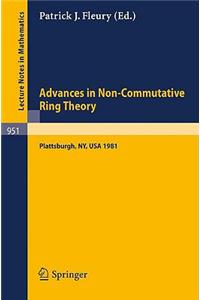 Advances in Non-Commutative Ring Theory