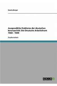 Ausgewählte Probleme der deutschen Innenpolitik