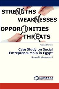 Case Study on Social Entrepreneurship in Egypt
