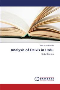 Analysis of Deixis in Urdu