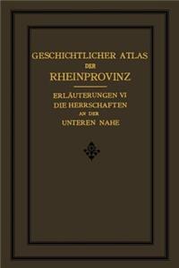 Die Herrschaften des Unteren Nahegebietes