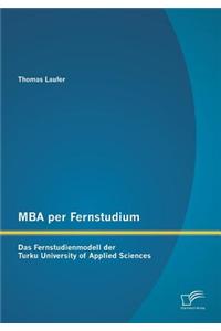 MBA per Fernstudium