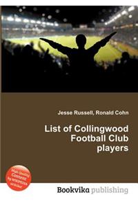 List of Collingwood Football Club Players