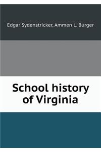 School history of Virginia