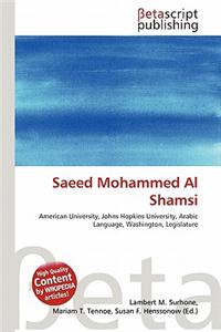 Saeed Mohammed Al Shamsi