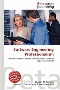 Software Engineering Professionalism