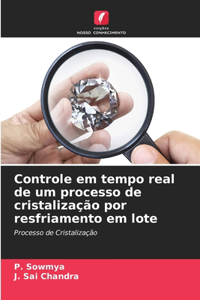 Controle em tempo real de um processo de cristalização por resfriamento em lote