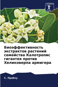 Биоэффективность экстрактов растений с