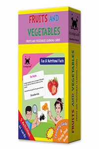Knowledge Castle Fruits and Vegetables Learning Cards